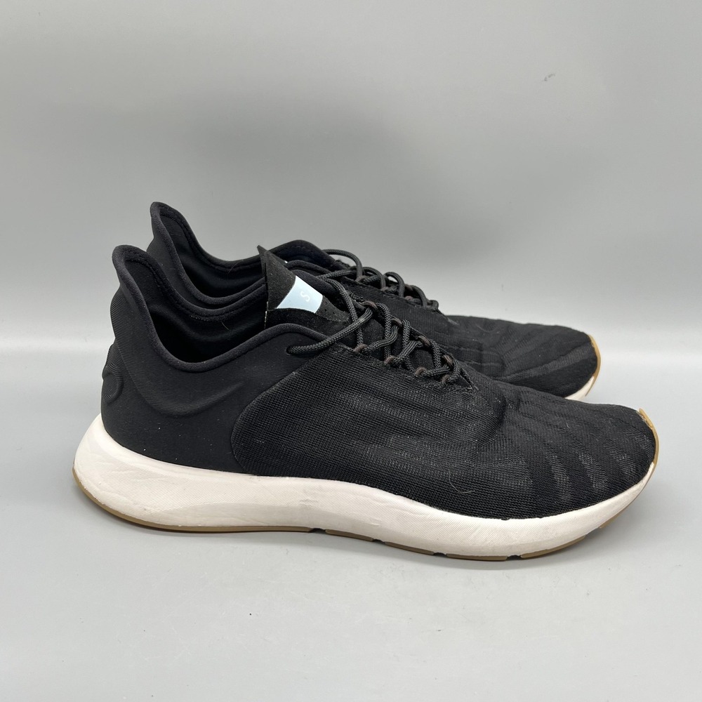 Saysh Athletic Sneaker Women 8 Black Mesh Low Top Road Running Saysh One Comfort